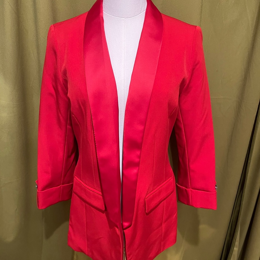 Apt. 9 Vibrant Red Women's Blazer